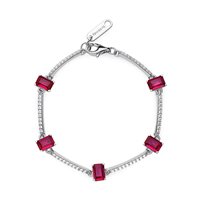 Pulsera Brosway Mujer FANCY PASSION RUBY in Plata Cubic Zirconia FPR04